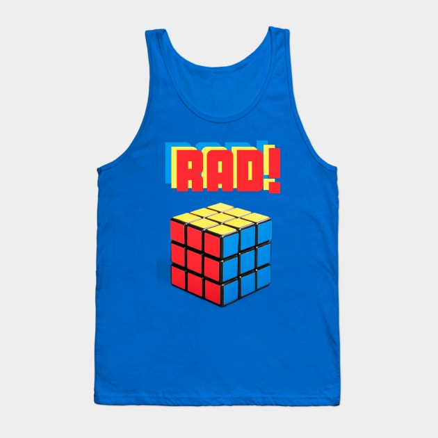 RAD CUBE Tank Top by TJWDraws